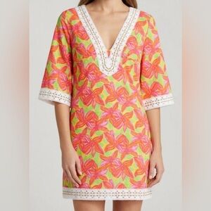NWT Lilly Pulitzer Hawaiian Y2K Floral Tropical Dress